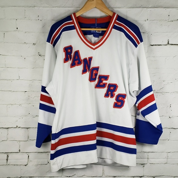 STARTER Other - 1990s Vintage Sewn Blank Rangers Starter Jersey L